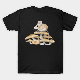 Mouse and Mushrooms T-Shirt